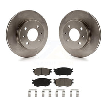 Load image into Gallery viewer, Front Disc Brake Rotors And Ceramic Pads Kit For 2006 Hyundai Accent Hatchback