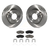 Front Brake Rotor Ceramic Pad Kit For Hyundai Elantra Sonata Kia Optima Magentis