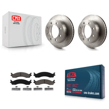 Load image into Gallery viewer, Front Disc Brake Rotors And Ceramic Pads Kit For Dodge Ram 2500 3500 Van