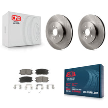 Load image into Gallery viewer, Front Brake Rotor Ceramic Pad Kit For Lexus Toyota Highlander RX350 RX330 RX400h