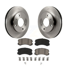 Load image into Gallery viewer, Front Disc Brake Rotors And Ceramic Pads Kit For Mitsubishi Lancer