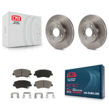 Front Disc Brake Rotors And Ceramic Pads Kit For Hyundai Accent Kia Rio