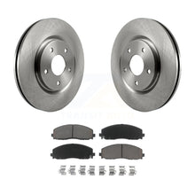 Load image into Gallery viewer, Front Brake Rotors Ceramic Pad Kit For Dodge Grand Caravan Chrysler Journey Town