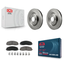 Load image into Gallery viewer, Front Brake Rotors Ceramic Pad Kit For Dodge Grand Caravan Chrysler Journey Town