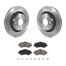 Load image into Gallery viewer, Front Brake Rotor Ceramic Pad Kit For Jeep Wrangler JK With 332mm Diameter