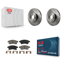 Load image into Gallery viewer, [Front] 2013-2014 Chevrolet Sonic RS Premium OE Brake Rotors &amp; Ceramic Pads Kit For Max Braking