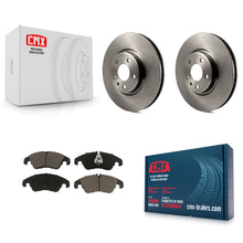 Charger l'image dans la galerie, Front Brake Rotor And Ceramic Pad Kit For Audi A4 Q5 A5 Quattro A7 allroad A6 S5