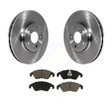 Front Disc Brake Rotors And Ceramic Pads Kit For Audi A4 Quattro Q5 A5 allroad