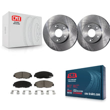 Load image into Gallery viewer, [Front] 2011 Honda Civic GX Premium OE Brake Rotors &amp; Ceramic Pads Kit For Max Braking