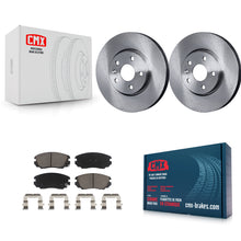 Load image into Gallery viewer, Front Brake Rotor Ceramic Pad Kit For Chevrolet Equinox GMC Terrain Malibu Buick