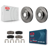 Front Disc Brake Rotor Ceramic Pad Kit For Chevrolet Malibu Buick LaCrosse Regal