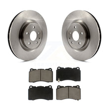 Load image into Gallery viewer, Front Disc Brake Rotors And Ceramic Pads Kit For Buick Regal Pontiac G8