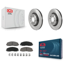 Load image into Gallery viewer, Front Disc Brake Rotors And Ceramic Pads Kit For Jeep Wrangler Gladiator