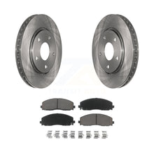 Charger l&#39;image dans la galerie, Front Disc Brake Rotors And Ceramic Pads Kit For Dodge Grand Caravan