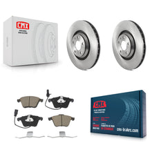 Load image into Gallery viewer, Front Disc Brake Rotors And Ceramic Pads Kit For Audi TT Quattro TTS