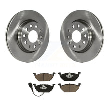 Load image into Gallery viewer, Front Brake Rotor Ceramic Pad Kit For Volkswagen Jetta With 280mm Diameter