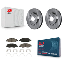 Load image into Gallery viewer, [Front] 2008 Nissan Versa 4-Wheel ABS Premium OE Brake Rotors &amp; Ceramic Pads Kit For Max Braking