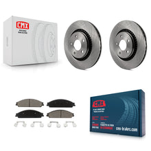 Load image into Gallery viewer, Front Brake Rotor Ceramic Pad Kit For Ford Five Hundred Freestyle Taurus Mercury