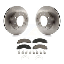 Load image into Gallery viewer, Front Disc Brake Rotors And Ceramic Pads Kit For Ford F-250 Super Duty F-350