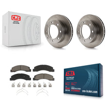 Load image into Gallery viewer, Front Brake Rotors Ceramic Pad Kit For Ford F-250 Super Duty F-350 Excursion 4WD