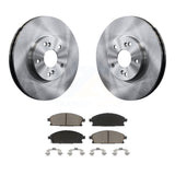 [Front] 2003-2006 Acura MDX Premium OE Brake Rotors & Ceramic Pads Kit For Max Braking