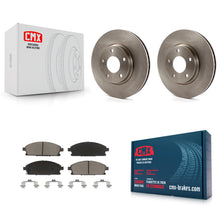 Load image into Gallery viewer, [Front] 2004-2009 Nissan Quest Premium OE Brake Rotors &amp; Ceramic Pads Kit For Max Braking