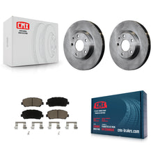 Load image into Gallery viewer, [Front] 2013-2015 Mazda CX-5 Premium OE Brake Rotors &amp; Ceramic Pads Kit For Max Braking