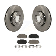 Charger l&#39;image dans la galerie, Front Disc Brake Rotors And Ceramic Pads Kit For Acura RLX