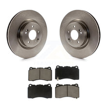 Load image into Gallery viewer, Front Disc Brake Rotors And Ceramic Pads Kit For Hyundai Genesis Coupe