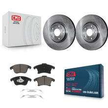 Load image into Gallery viewer, Front Disc Brake Rotors And Ceramic Pads Kit For Ford Fusion Lincoln MKZ