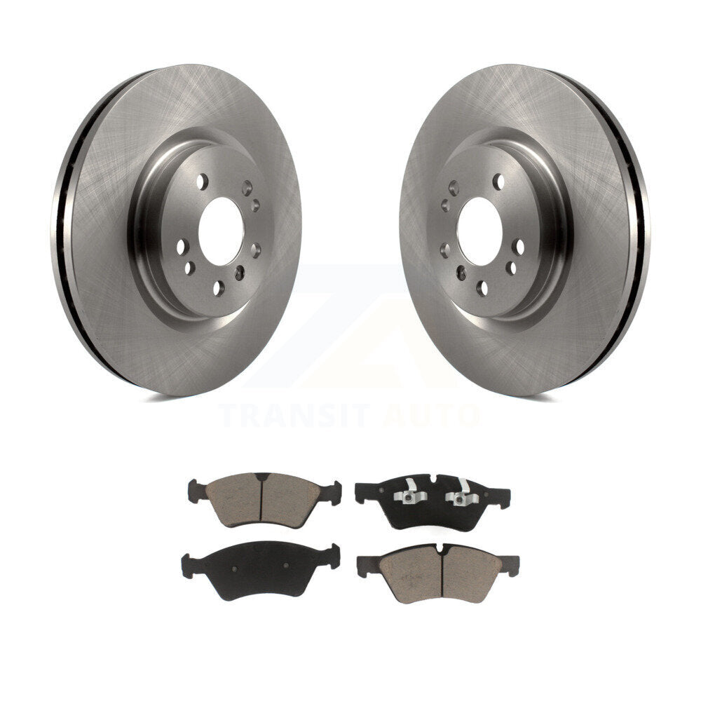 Front Brake Rotors Ceramic Pad Kit For Mercedes-Benz ML350 R350 ML500 ML320 R500