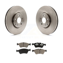 Load image into Gallery viewer, Front Disc Brake Rotors And Ceramic Pads Kit For Mercedes-Benz E550 E500 AWD