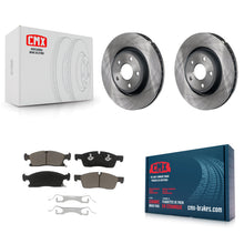 Load image into Gallery viewer, Front Disc Brake Rotors Ceramic Pad Kit For Jeep Grand Cherokee Dodge Durango WK