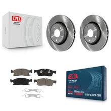 Load image into Gallery viewer, Front Disc Brake Rotor And Ceramic Pad Kit For Jeep Grand Cherokee Dodge Durango