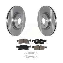 Charger l&#39;image dans la galerie, Front Brake Rotor And Ceramic Pad Kit For Mercedes-Benz GLS450 GL450 GL350 ML400