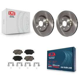 Front Disc Brake Rotors And Ceramic Pads Kit For Lexus IS250