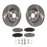 Front Disc Brake Rotors And Ceramic Pads Kit For Lexus IS250