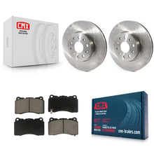 Load image into Gallery viewer, Front Disc Brake Rotor And Ceramic Pad Kit For Chevrolet Camaro Cadillac CTS CT6