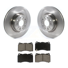 Charger l&#39;image dans la galerie, Front Disc Brake Rotor And Ceramic Pad Kit For Cadillac CTS CT6 Chevrolet Camaro