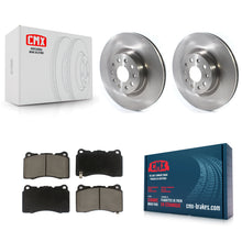 Load image into Gallery viewer, Front Disc Brake Rotor And Ceramic Pad Kit For Cadillac CTS CT6 Chevrolet Camaro