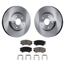 Load image into Gallery viewer, Front Disc Brake Rotors And Ceramic Pad Kit For 2010-2015 Chevrolet Camaro LT LS