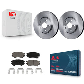 [Front] 2010-2015 Chevrolet Camaro LT LS Premium OE Brake Rotors & Ceramic Pads Kit For Max Braking