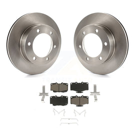 Front Disc Brake Rotors And Ceramic Pads Kit For Toyota 4Runner Tacoma