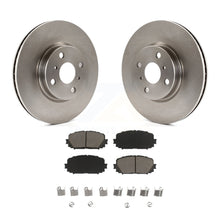 Charger l&#39;image dans la galerie, Front Disc Brake Rotors And Ceramic Pads Kit For Toyota Yaris