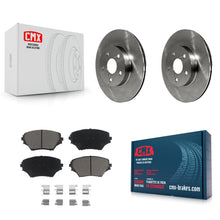Charger l'image dans la galerie, Front Brake Rotor And Ceramic Pad Kit For Toyota RAV4 BATTERY EV (EV BEV) engine
