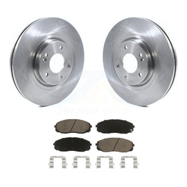 [Front] 2015-2020 Kia Sedona Premium OE Brake Rotors & Ceramic Pads Kit For Max Braking
