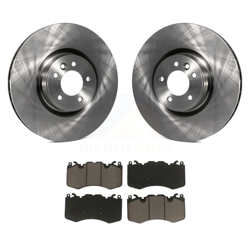 Front Disc Brake Rotors And Ceramic Pads Kit For Land Rover Range Sport