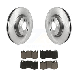 Front Disc Brake Rotors And Ceramic Pads Kit For Land Rover Range Sport