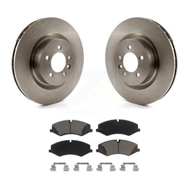 Front Disc Brake Rotors Ceramic Pad Kit For Land Rover Range Sport LR4 Discovery
