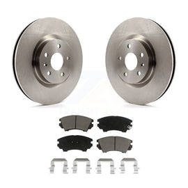 [Front] 2011-2017 Chevrolet Caprice Premium OE Brake Rotors & Ceramic Pads Kit For Max Braking